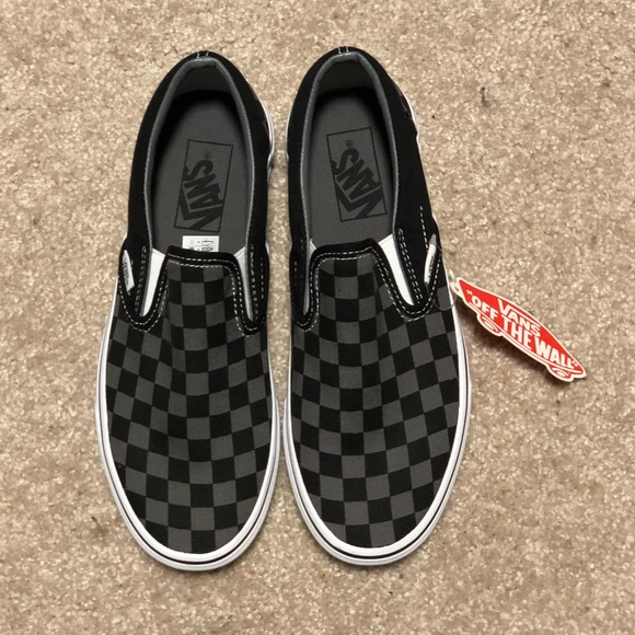 Vans Shoes - NWT Black Checkered Vans